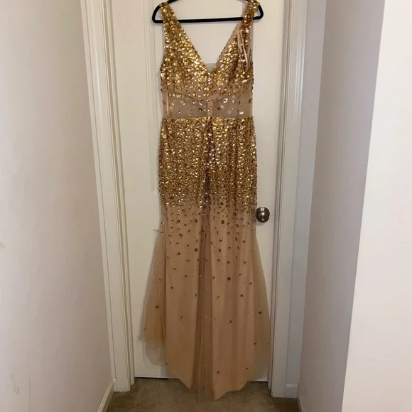 hebeos sequin dress HEBEOS Women's Prom Dresses Bodycon 2024 Sequin Dress Long V-Neck Evening Formal Gowns US00 : Clothing, Shoes & Jewelry